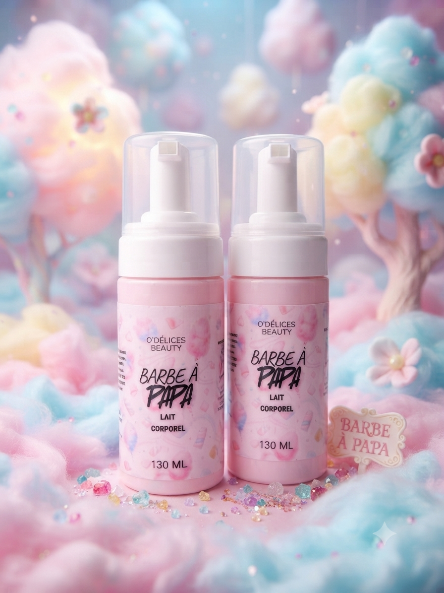 Lait corporel Barbe à Papa