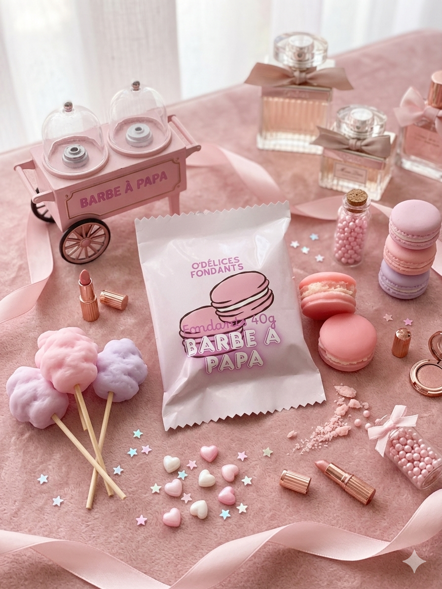 Barbe à Papa Macaron
