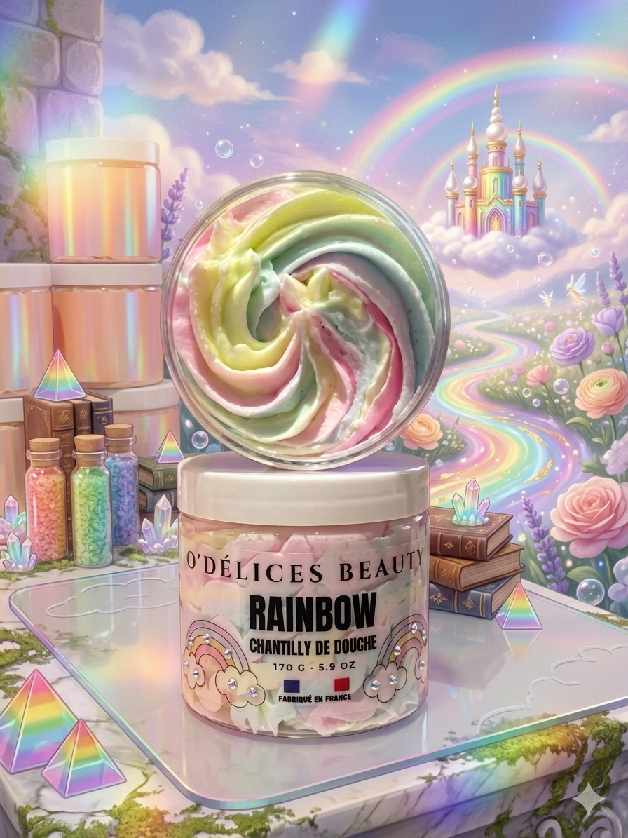 Chantilly de Douche Rainbow