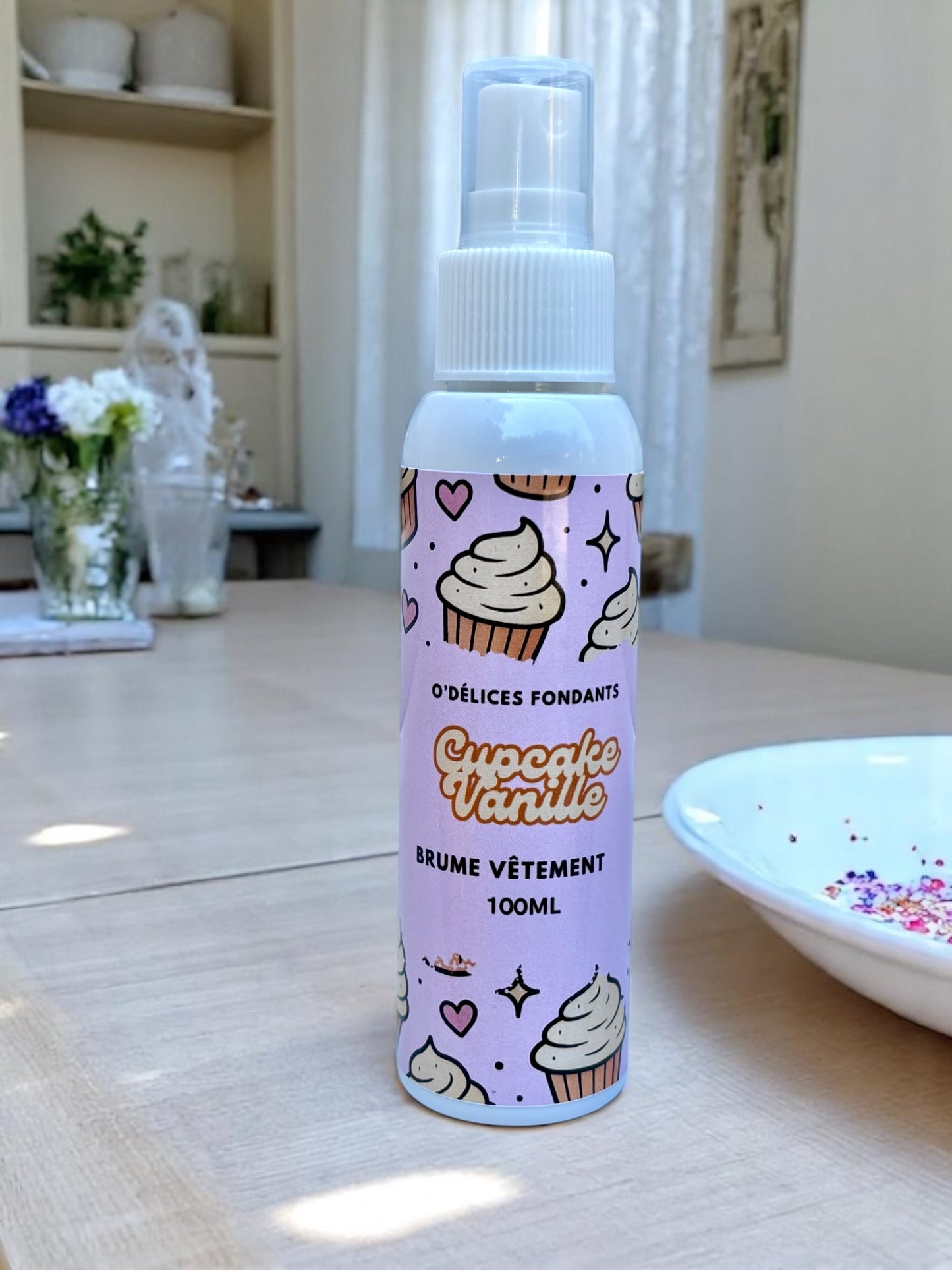 Brume vêtement Cupcake Vanille