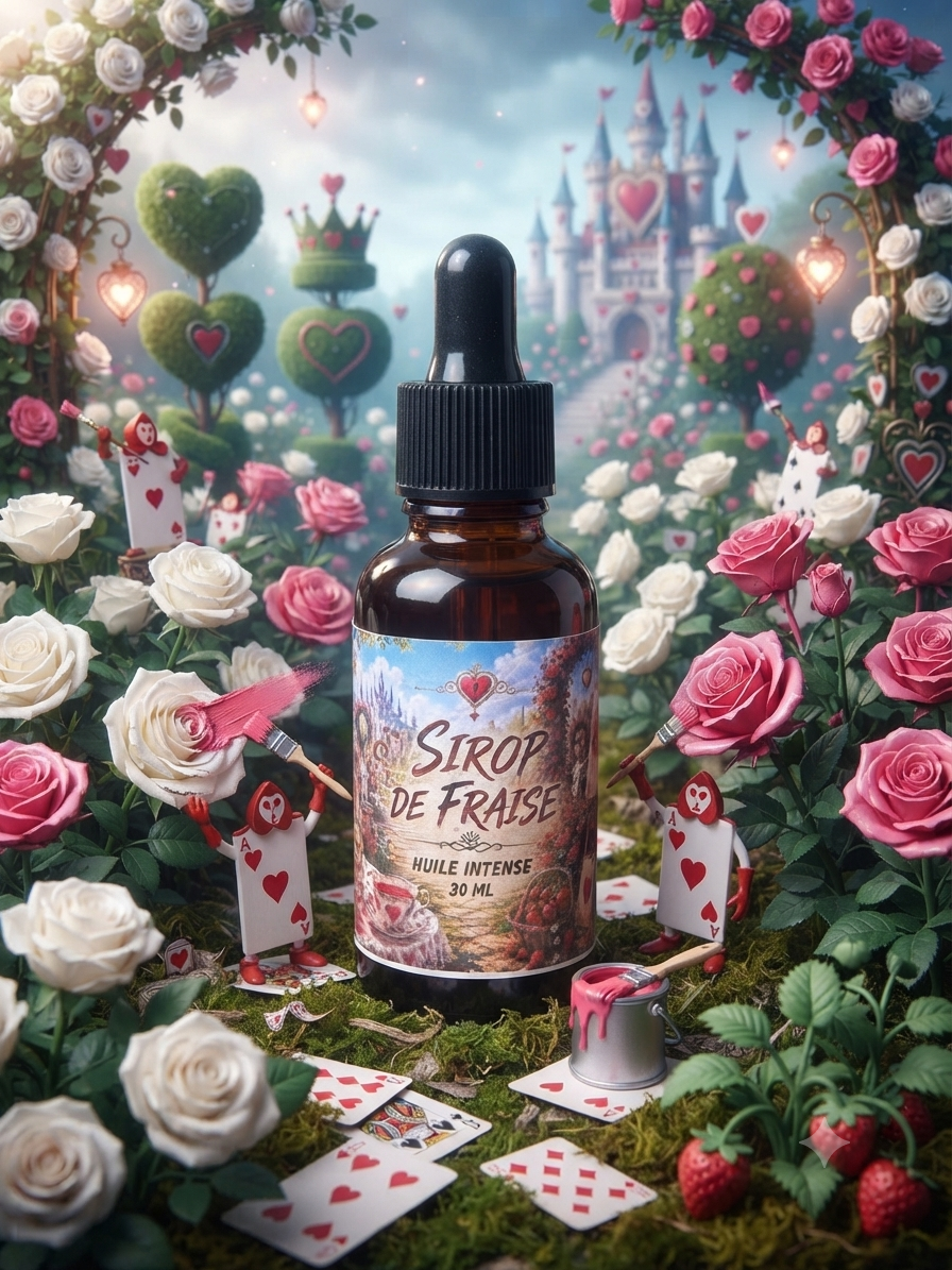 Huile Intense Sirop de Fraise