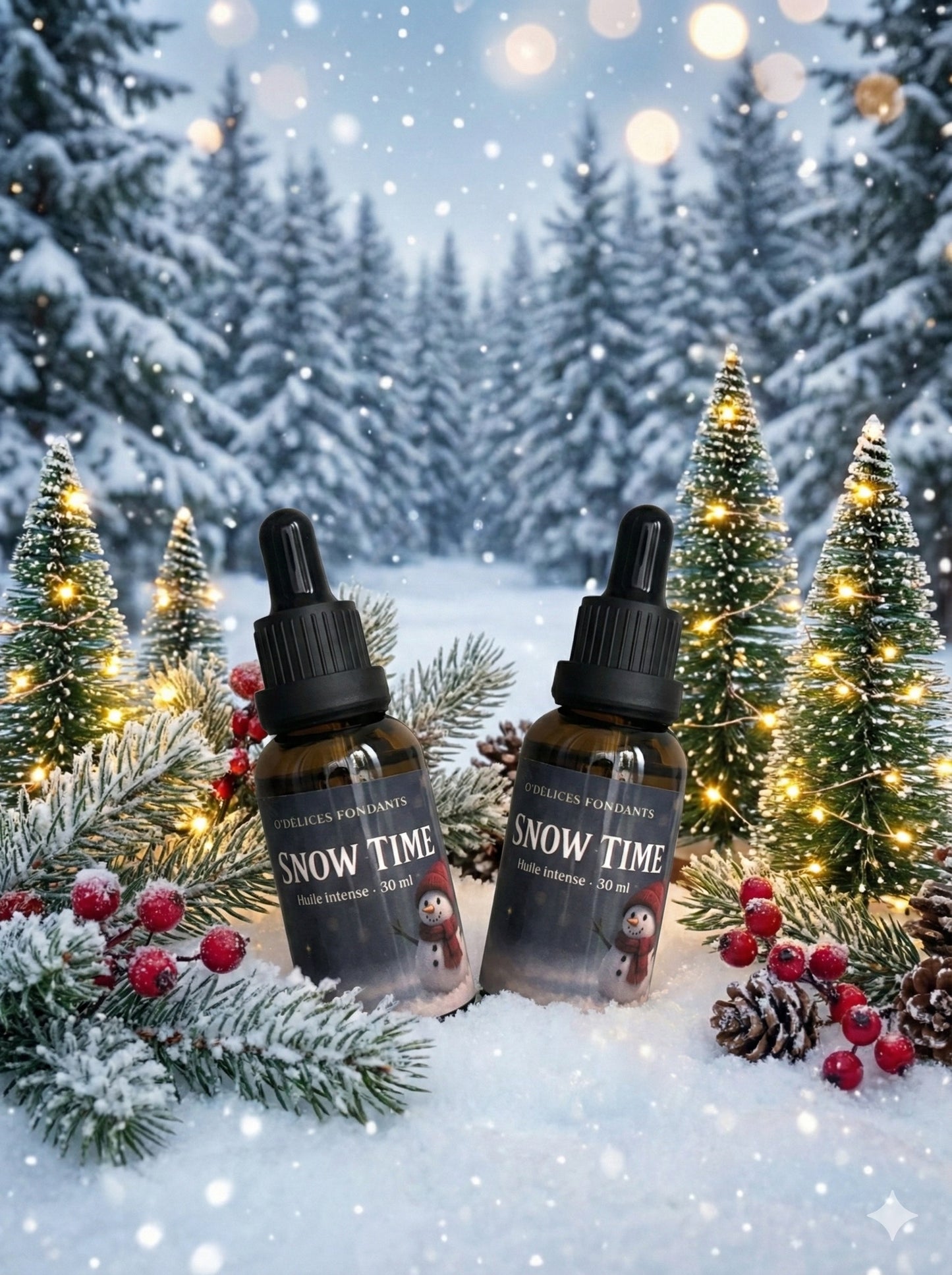 Huile intense Snow time