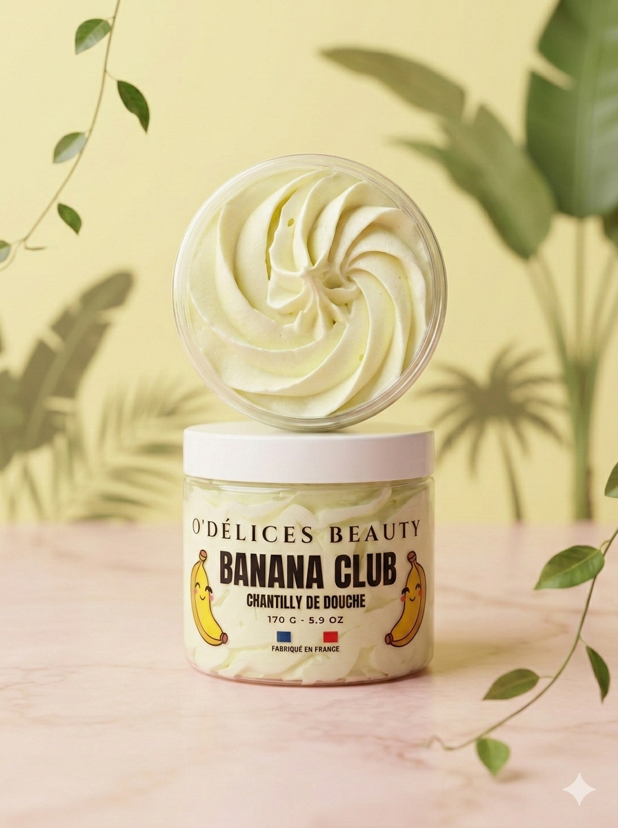 Chantilly de Douche Banana Club