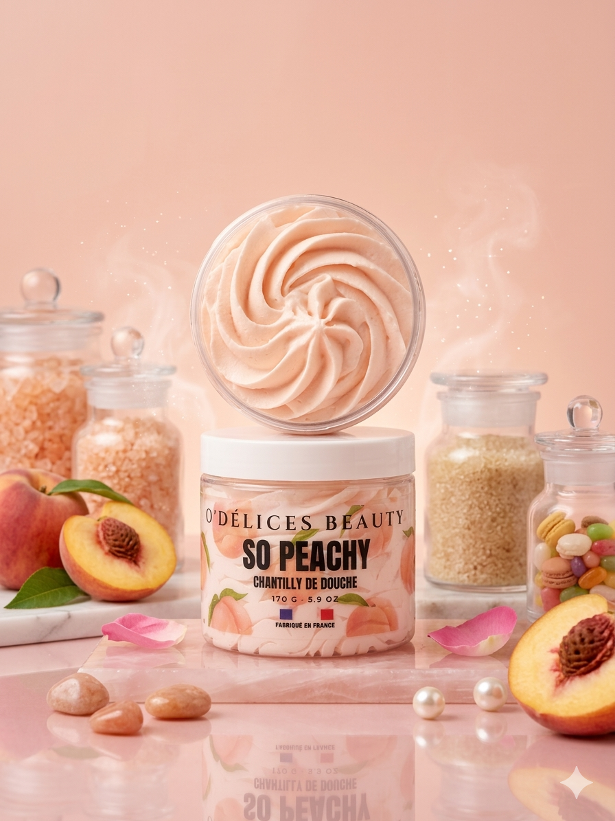 Chantilly de Douche So Peachy