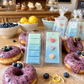 Donuts myrtille citron