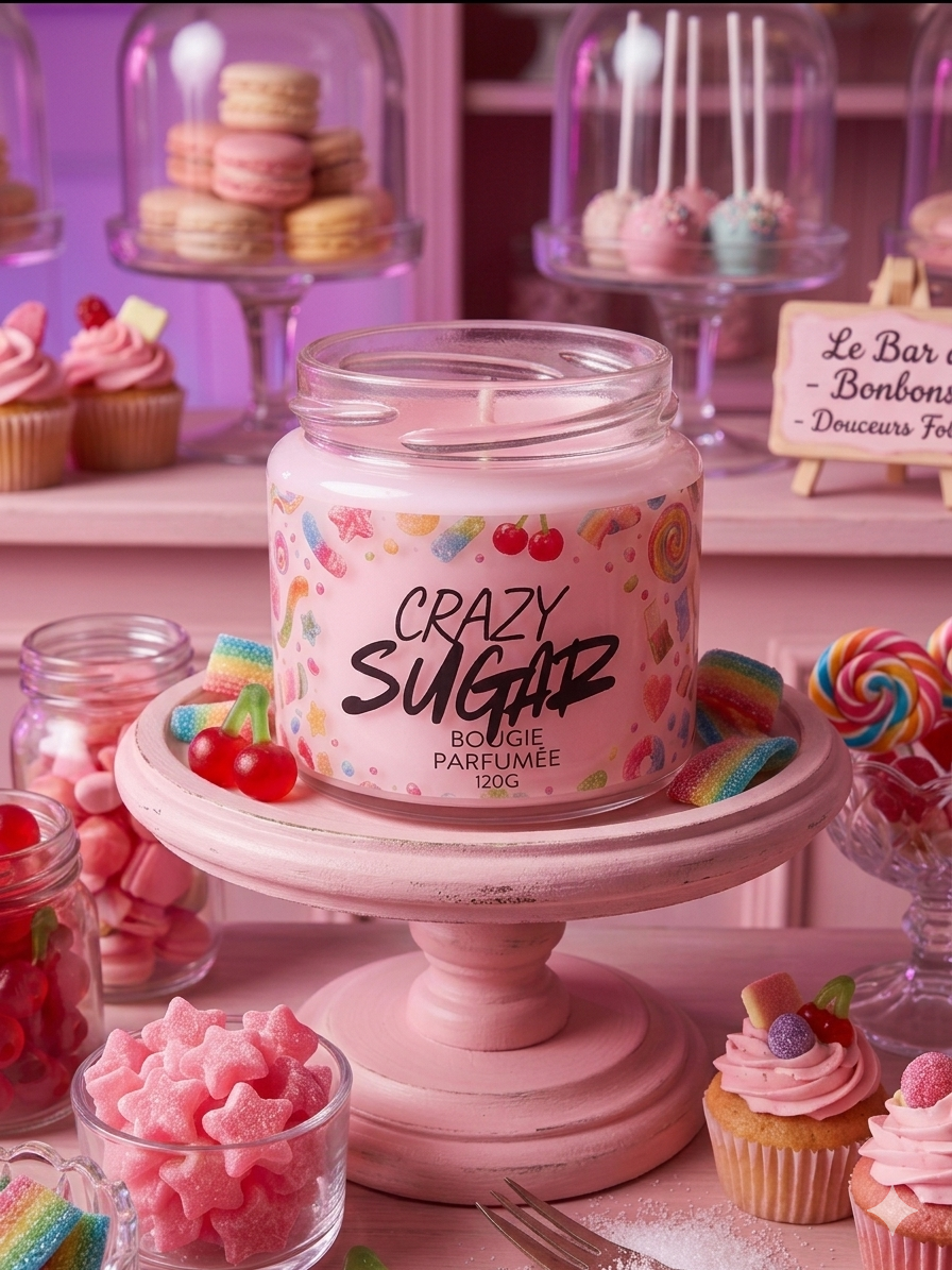 Bougie Crazy Sugar