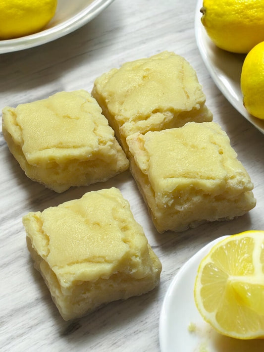 Brownie Citron glacé