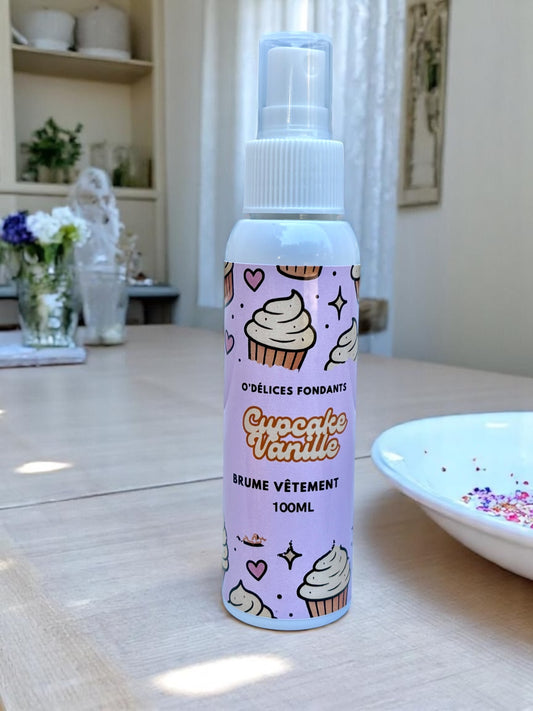 Brume vêtement Cupcake Vanille