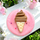 Glace au chocolat