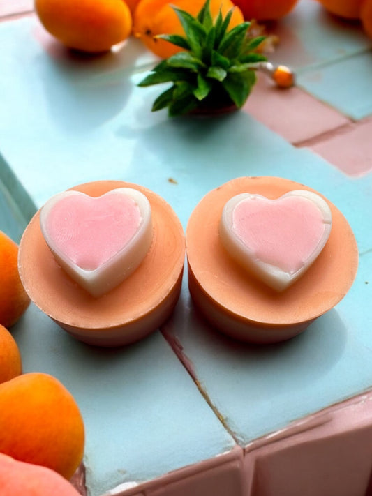 Pêche Orange , Coeur coco