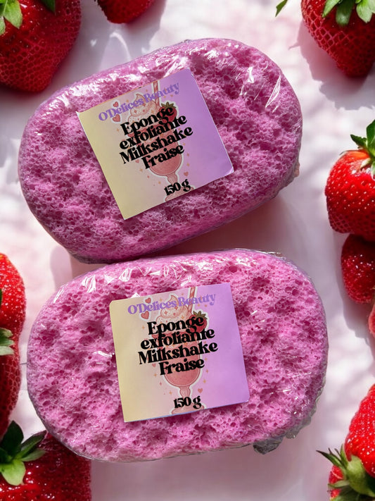 Eponge Milkshake Fraise