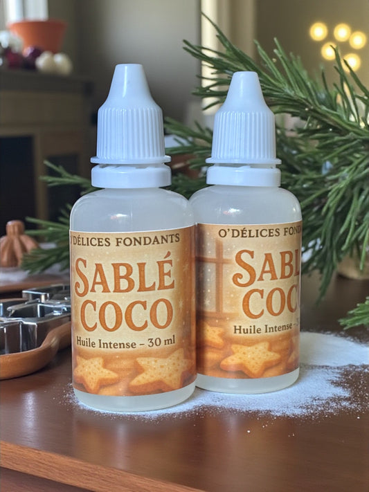 Huile intense Sablé Coco