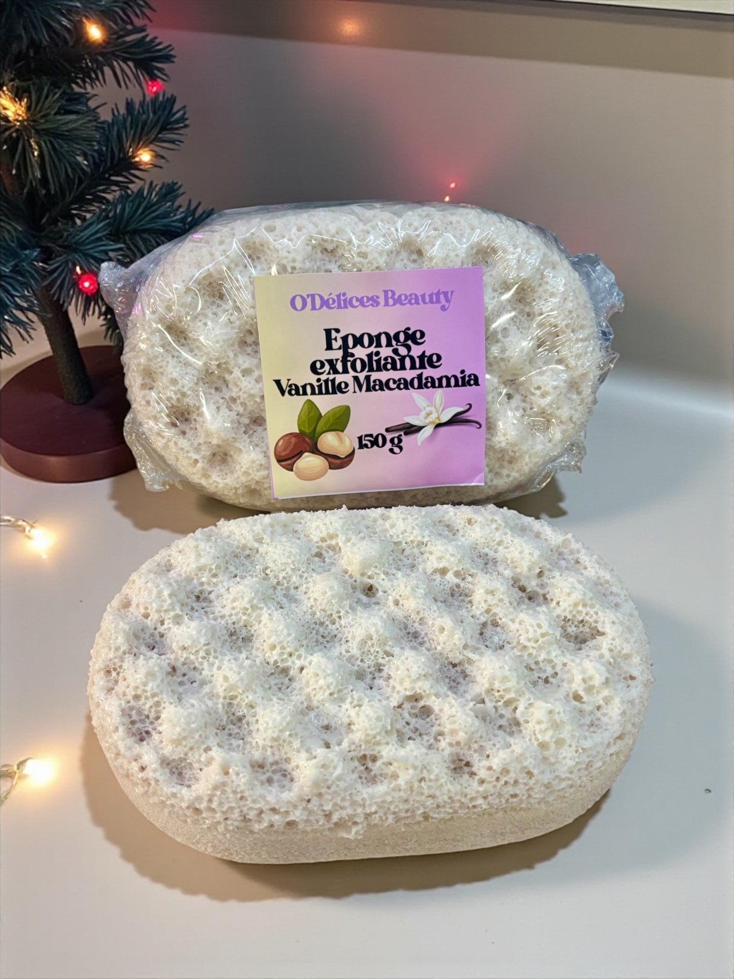 Eponge Vanille Macadamia