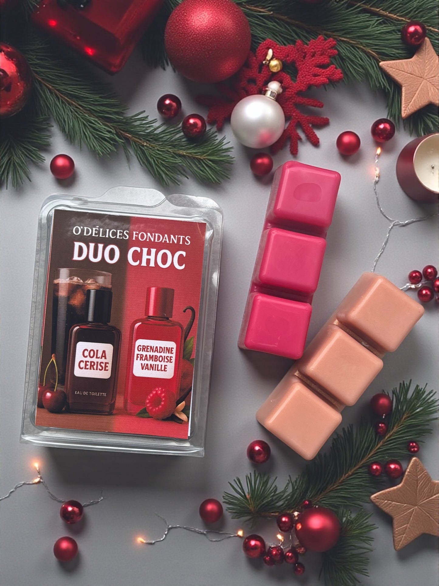 DUO CHOC - Cola Cerise / Grenadine Framboise Vanille